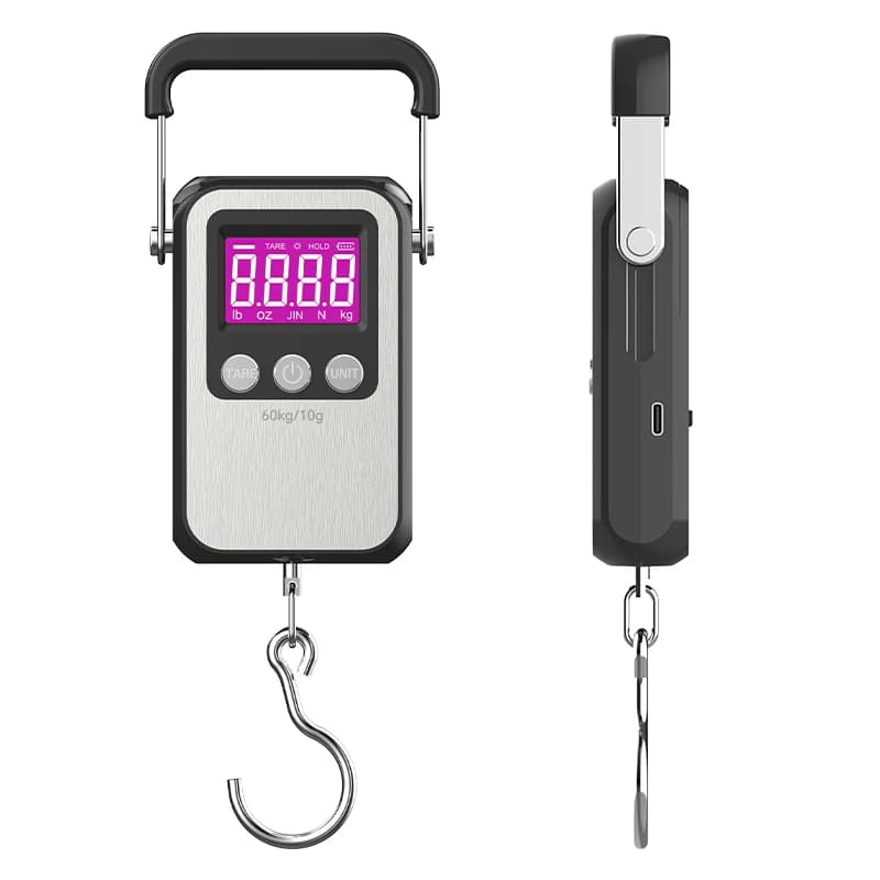 Balance numérique portable 60kg/10g LCD pêche voyage cuisine pesée électronique précise