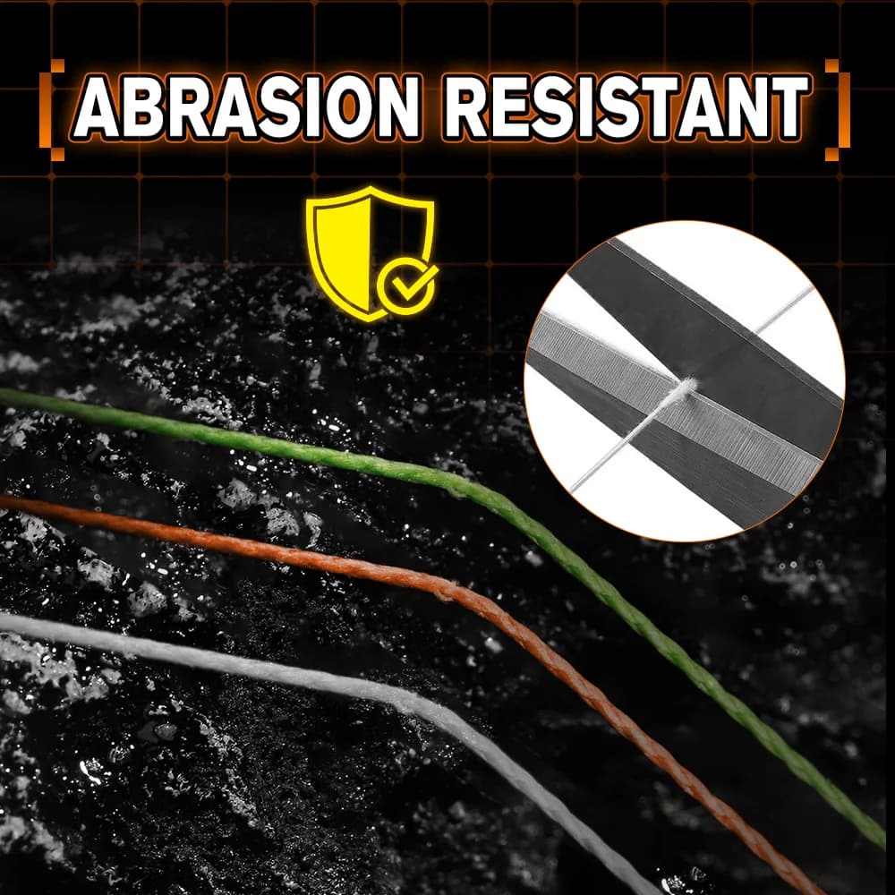 ZUKIBO Nanofil Orange 2025 - Ligne de pêche haute qualité pour moulinets spinning - Testée en laboratoire
