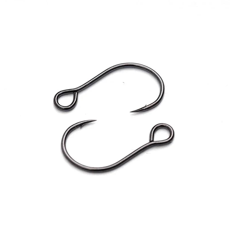 10 hameçons simples ORIGIN S55m taille 6 à 12 - Acier haute carbone pour pêche précise