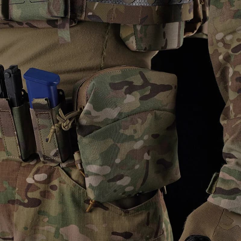 Sac de rangement polyvalent 6x5 MOLLE - Organisation équipement pêche et outdoor