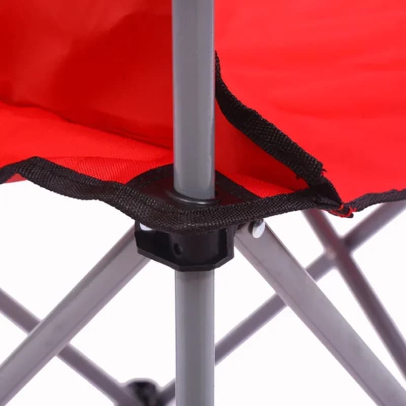 Chaise de pêche pliante avec auvent et parasol intégré pour camping et plage portable