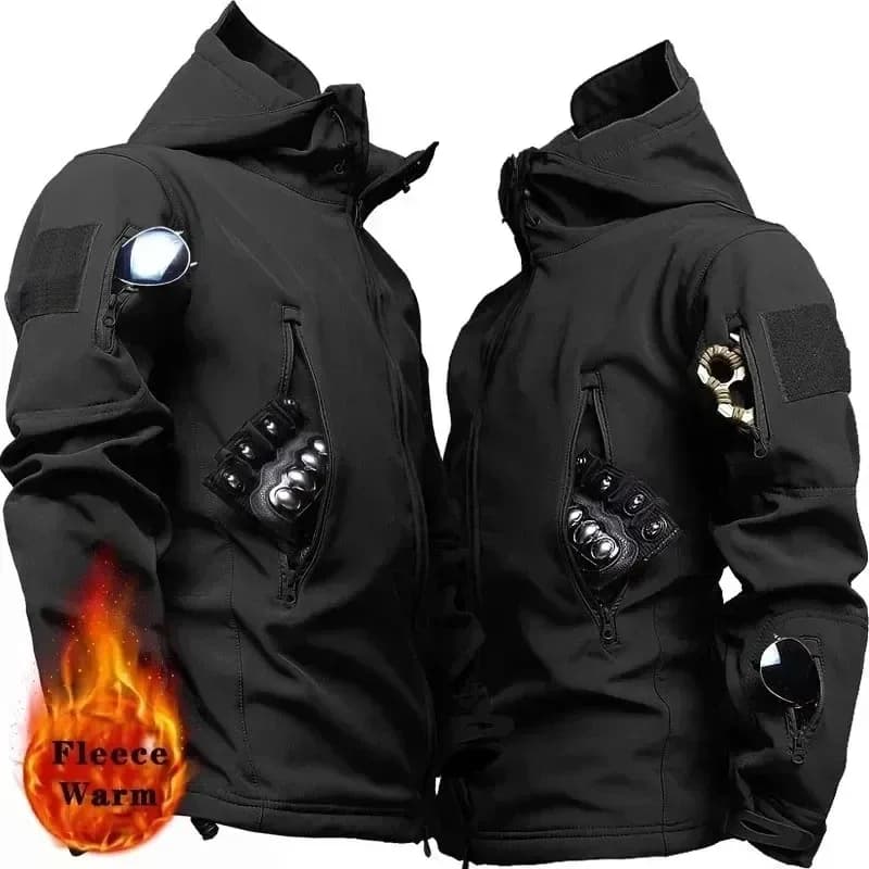 Veste tactique homme pêche requin douce waterproof combat bomber pêche militaire outdoor