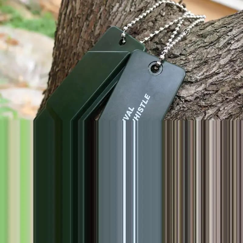 Sifflet de survie 3 fréquences décibels élevés pour chasse randonnée pêche urgence - Outil sécurité