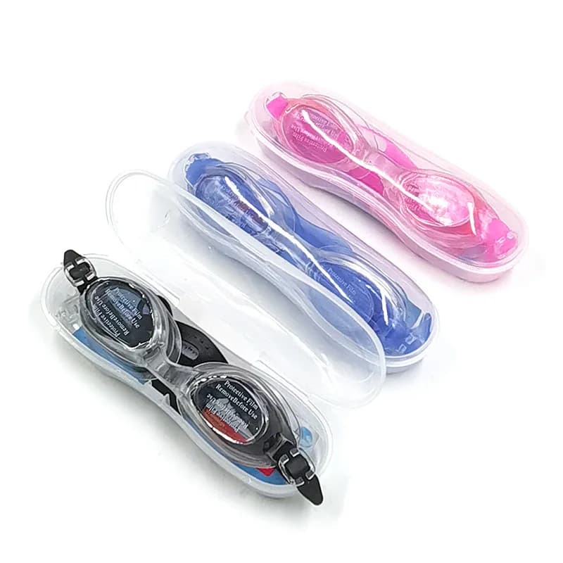 Lunettes de natation unisexes anti-buée haute définition waterproof - Boîtier individuel design ergonomique