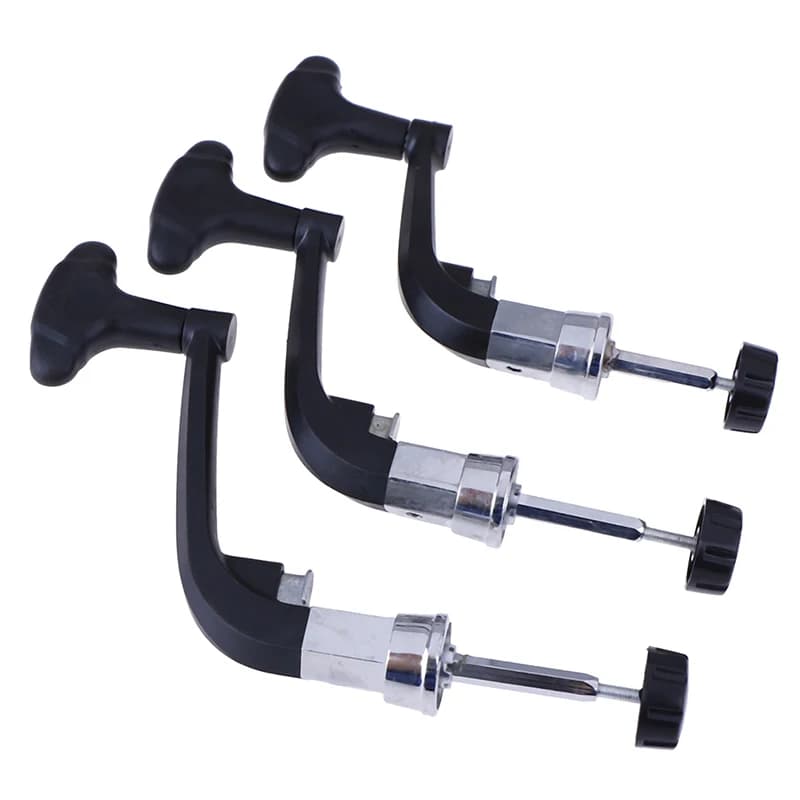 Manivelle de rechange pliante métal pour moulinet spinning poignée grip manette bras de levier accessoire pêche