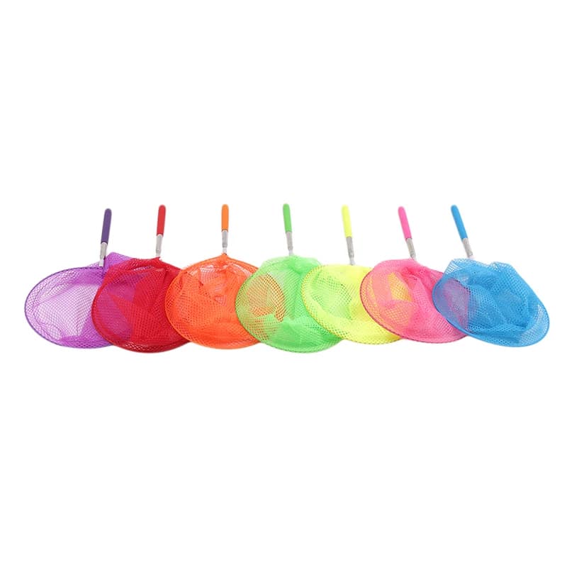 Filet de pêche rétractable insectes papillons libellules portable jeu enfants jouets pêche extérieure