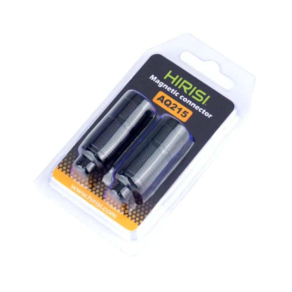 Connecteurs rapides aluminium Hirisi AQ215 - Adaptateurs 2/4 pièces pour alarmes et piquets de berge