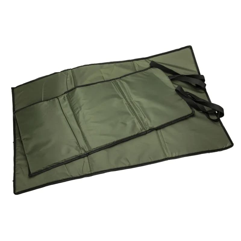 Tapis de décrochage 3 couches pliable pour carpe - Protection poisson 80x35cm/100x60cm - Pêche carpe