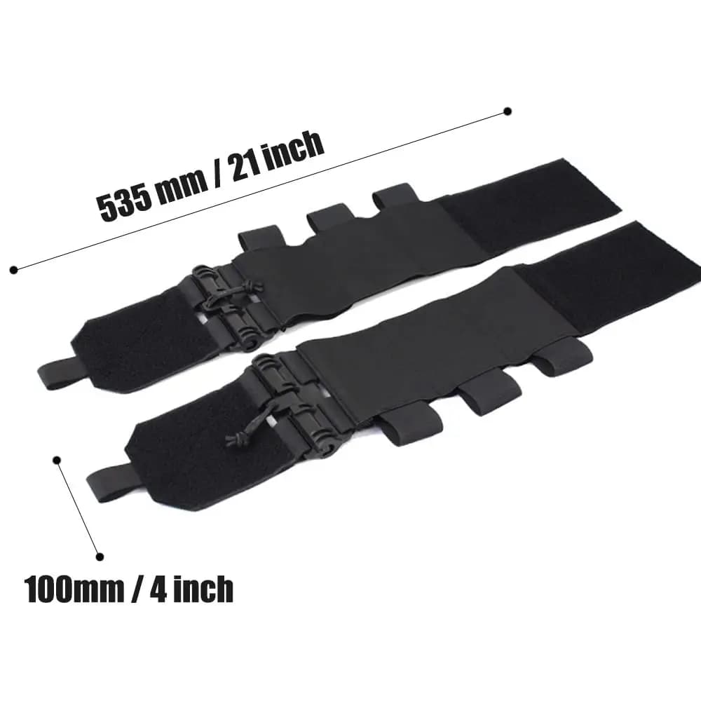 Housse tactique pour ceinture de pêche FCSK - Conversion élastique pour gilet porte-plaque universel