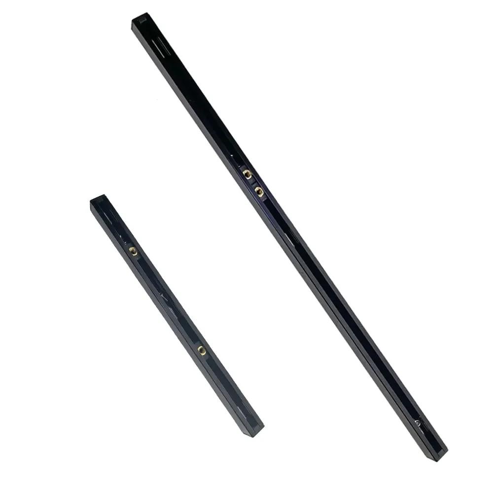 Rails coulissants aluminium pour kayak avec support canne à pêche - Accessoires fixation marine bateau gonflable