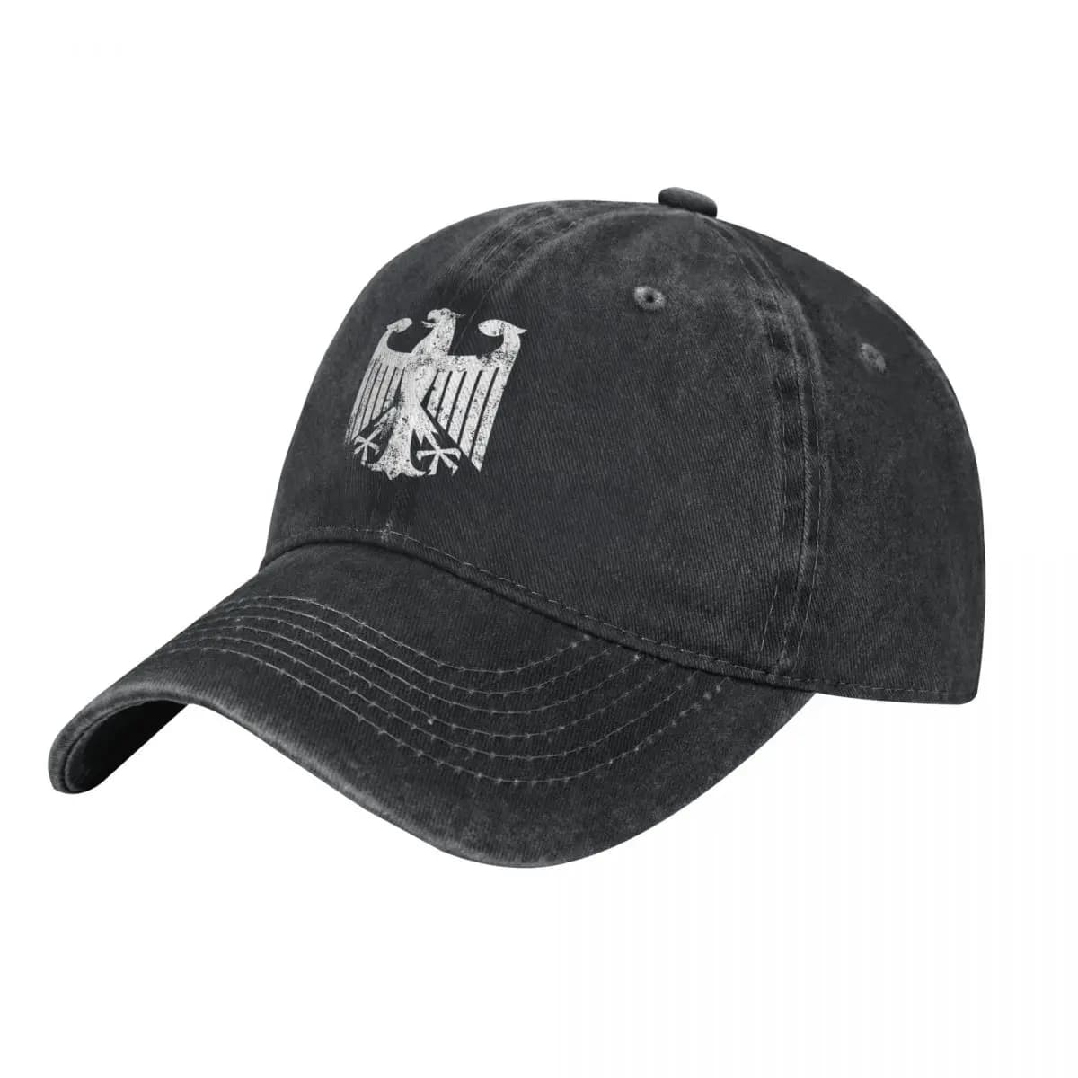 Casquette de pêche drapeau Allemagne avec aigle stylisé pour protection solaire optimale