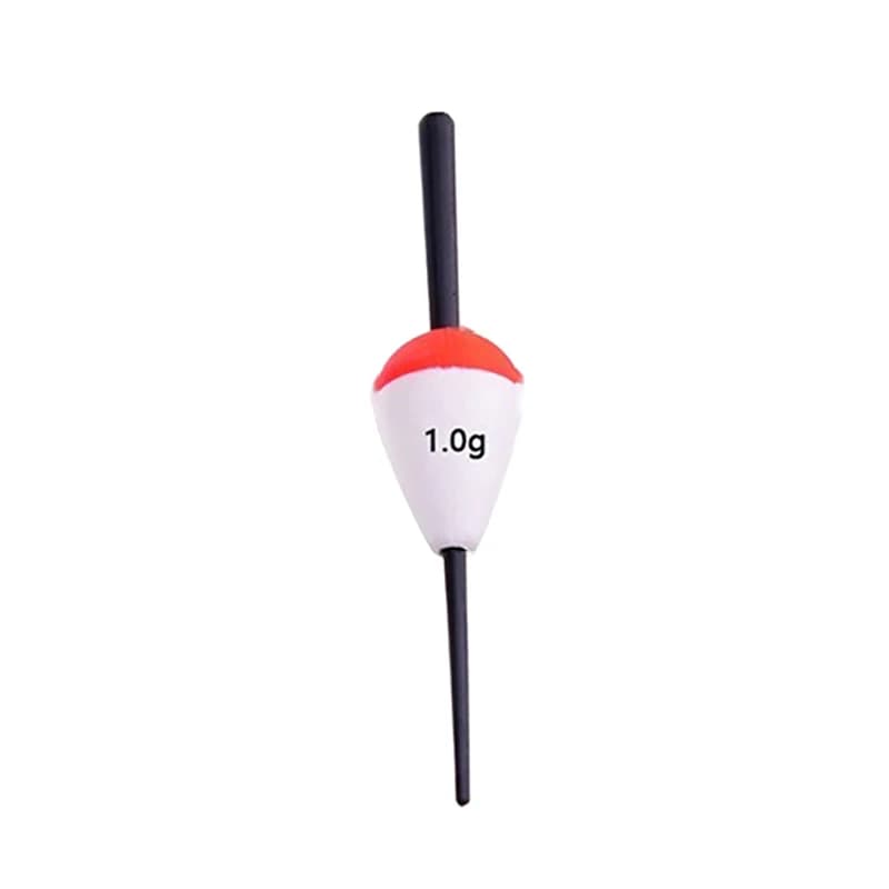10 Flotteurs Lumineux EVA pour Pêche de Nuit, 1/2/3/5/10g - Bouchons Foam pour Surfcasting et Rocher