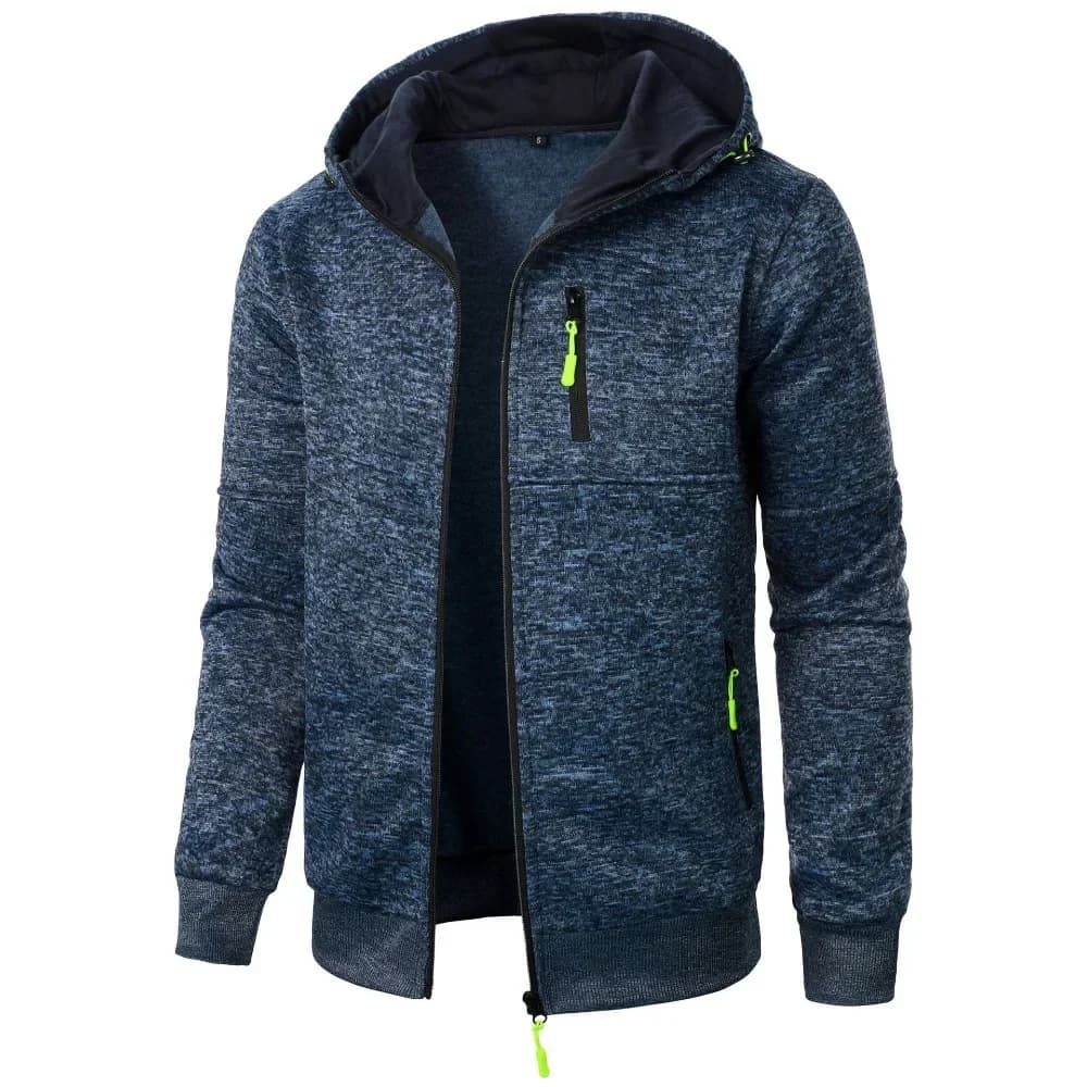 Sweatshirt pêche homme capuche - Vêtement technique confortable pour pêche sportive automne