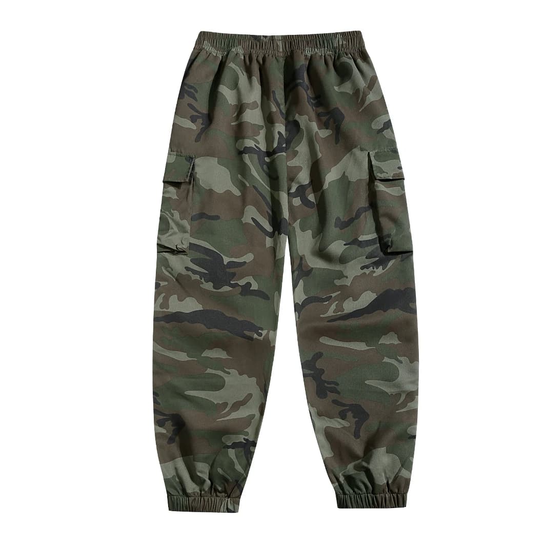 Pantalon camouflage loose jogging homme randonnée chasse pêche streetwear travail extérieur