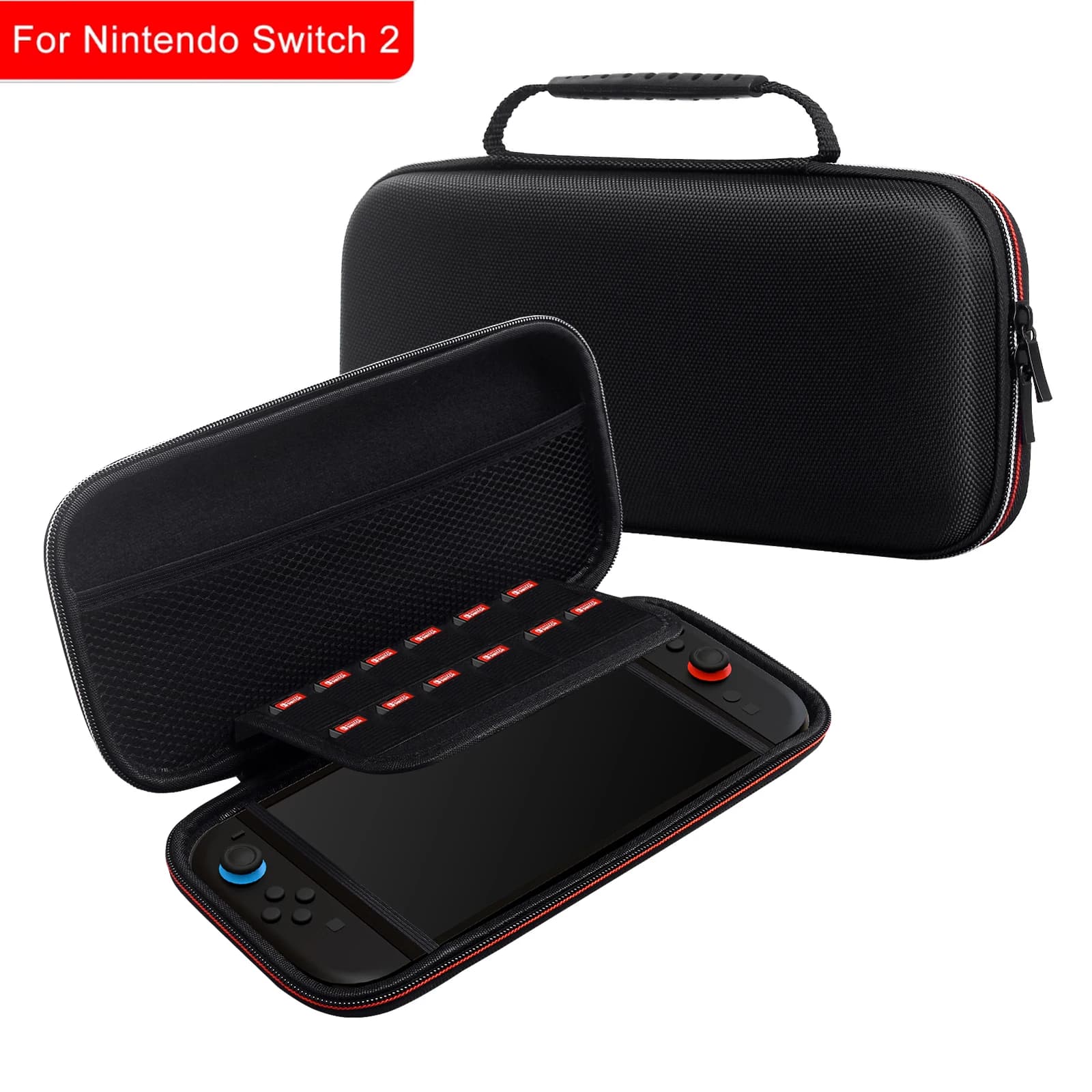 Étui de voyage portable coque rigide pour Nintendo Switch 2 console accessoires rangement transport sécurisé