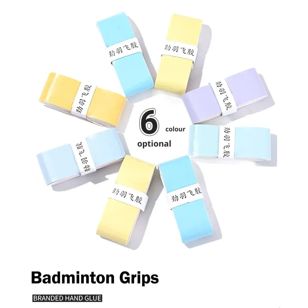 Poignées de raquette de badminton antidérapantes et absorbantes pour pêcheurs