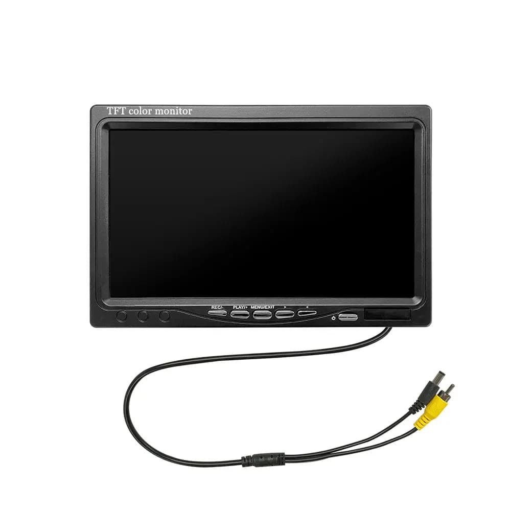 Écran moniteur 7 pouces finder pêche affichage caméra sous-marine endoscope industriel haute résolution
