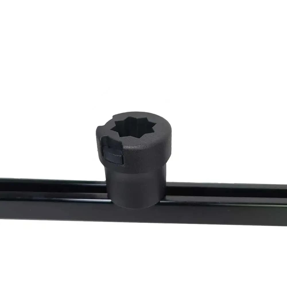 Adaptateur rail coulissant kayak canoë pour GPS sondeur poissons montage base étoile pêche