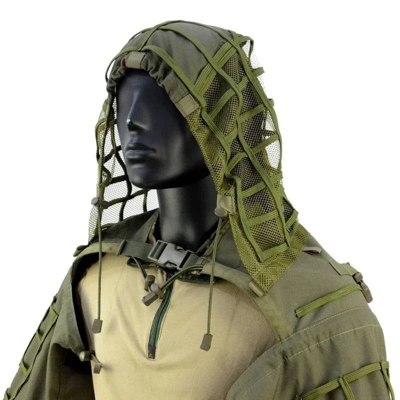 Combinaison sniper Ghillie pour pêche discrète et tir sportif en extérieur