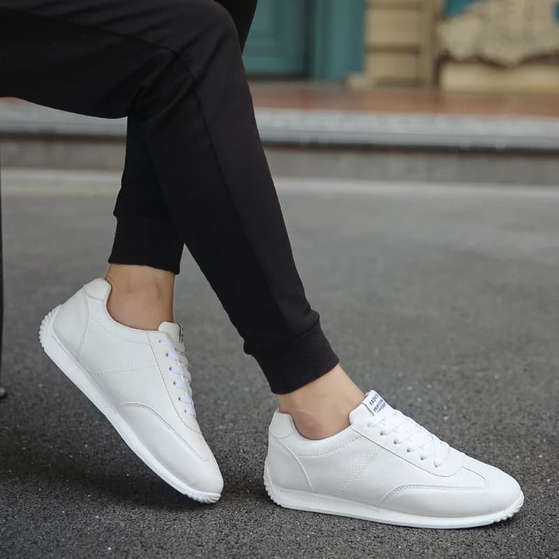 Chaussures de pêche homme en cuir italien respirantes antidérapantes pour pêche élégante loisir
