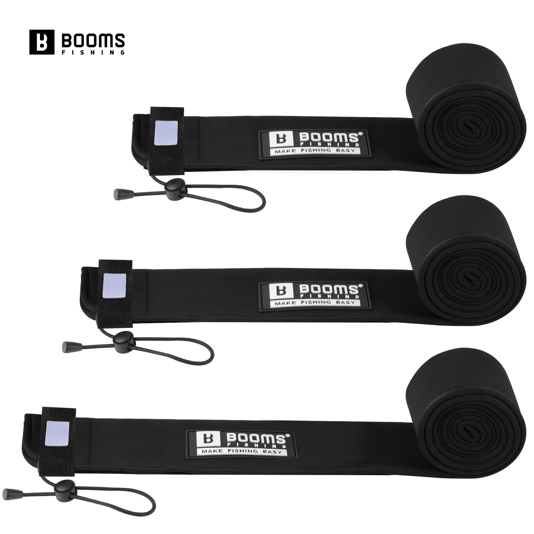 Manchon néoprène Booms Fishing pour cannes 133-174cm - Protection anti-accrochage