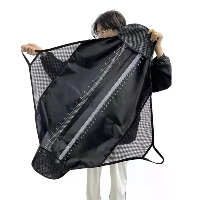 Sangle de pesée pliable pour poissons avec échelle numérique et tapis de protection - Matériel pêche
