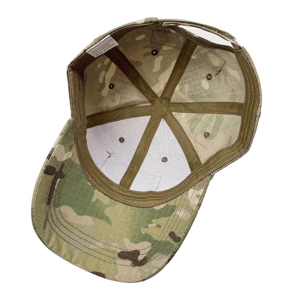 Casquette camouflage pêche tactique unisexe - Protection solaire outdoor randonnée chasse été