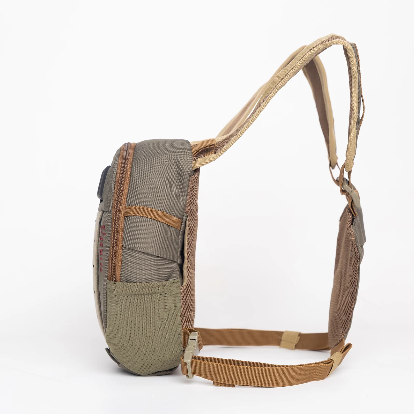 Sac de poitrine ultraléger pour pêche à la mouche - Poche micro pour pêche à la truite et petite pêche