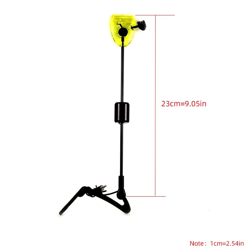 Swingers LED indicateur de touche pêche éclairé - Set complet étui zippé pour détection morsure