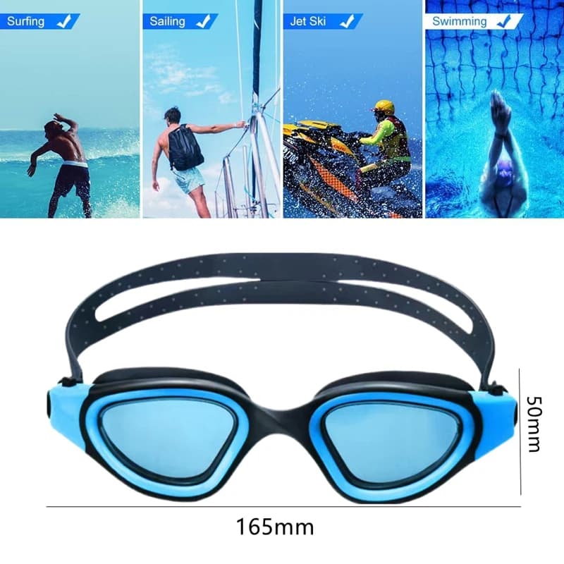 Lunettes de plongée professionnelles adultes étanches anti-UV haute définition