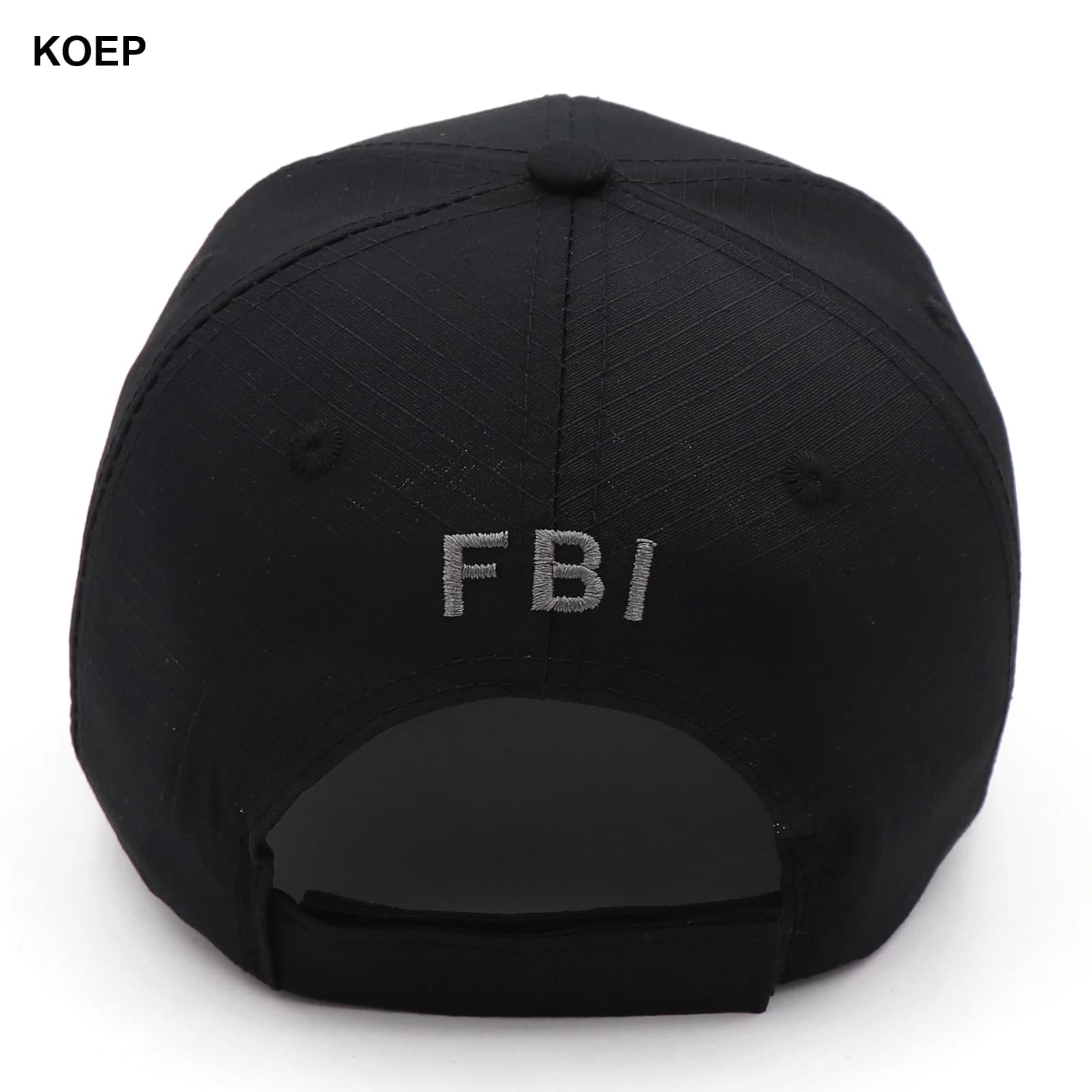 Casquette baseball camouflage FBI K-9 SWAT KOEP pour pêche jungle - Modèle tactique