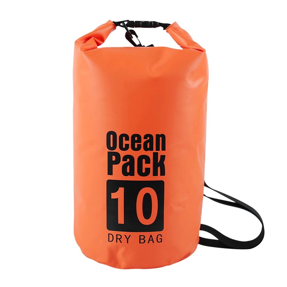 Sac étanche 2L à 10L pour rafting kayak randonnée aquatique pêche navigation flottant