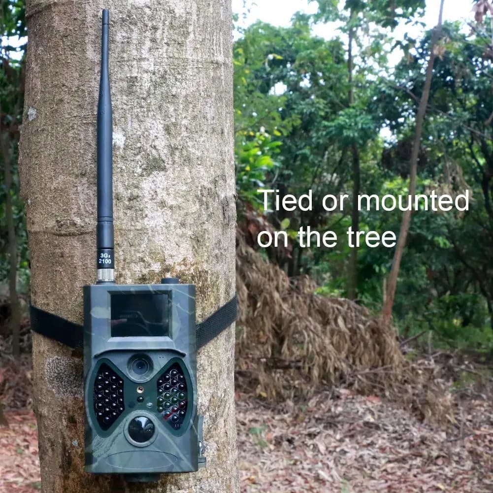 Caméra de chasse étanche 16MP 2G MMS/SMS - Surveillance faune avec photo trap et monitoring à distance