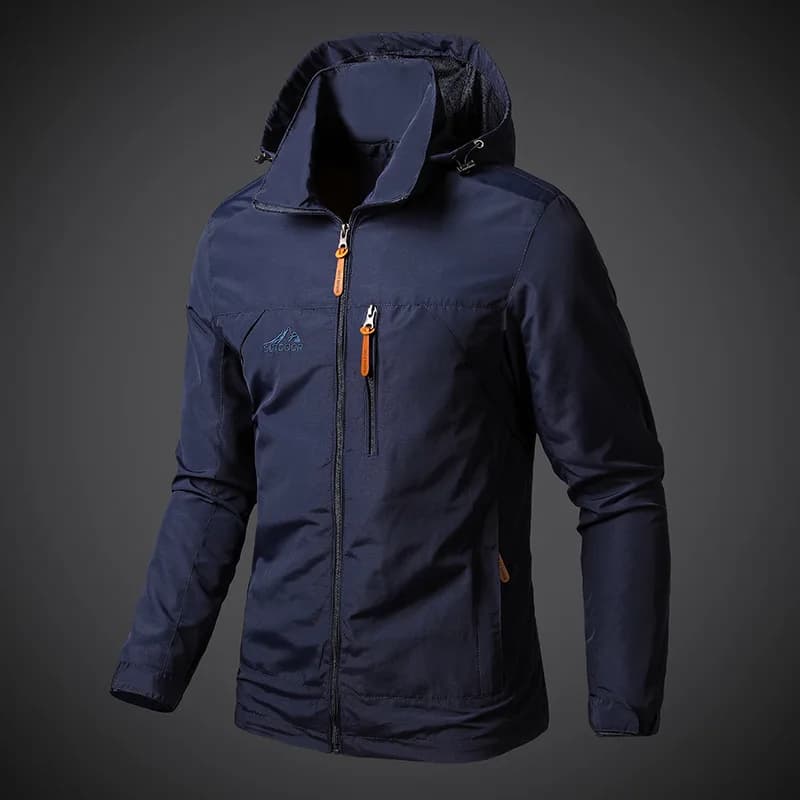 Nouvelle veste coupe-vent pilote homme 2024 - Veste imperméable pêche travail chasse automne