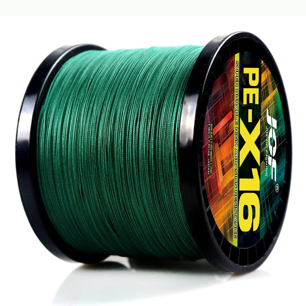 Ligne de pêche mer 16 brins PE 25-200LB pour surfcasting et roche, 100 à 1000 mètres