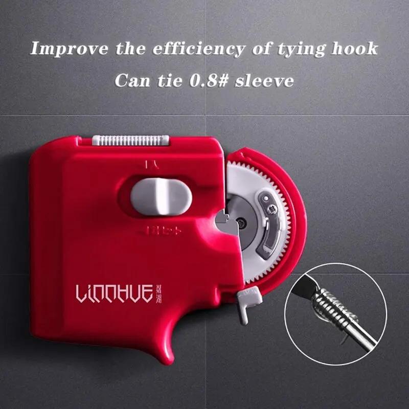 Machine électrique portable pour nouer les hameçons de pêche automatique outil pêche