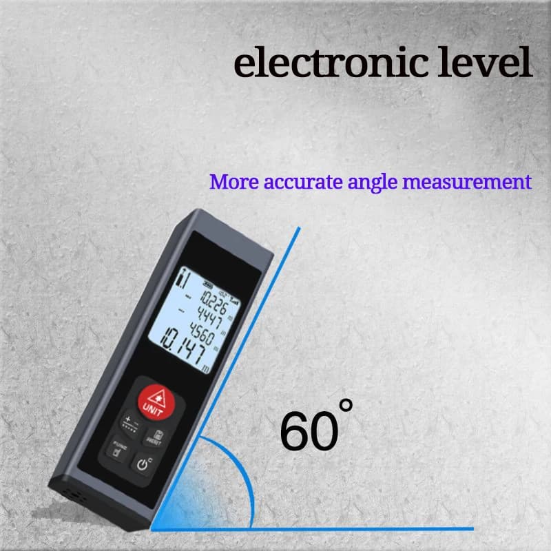 Télémètre laser en alliage d'aluminium avec charge USB - 262FT/328FT pour pêche précise