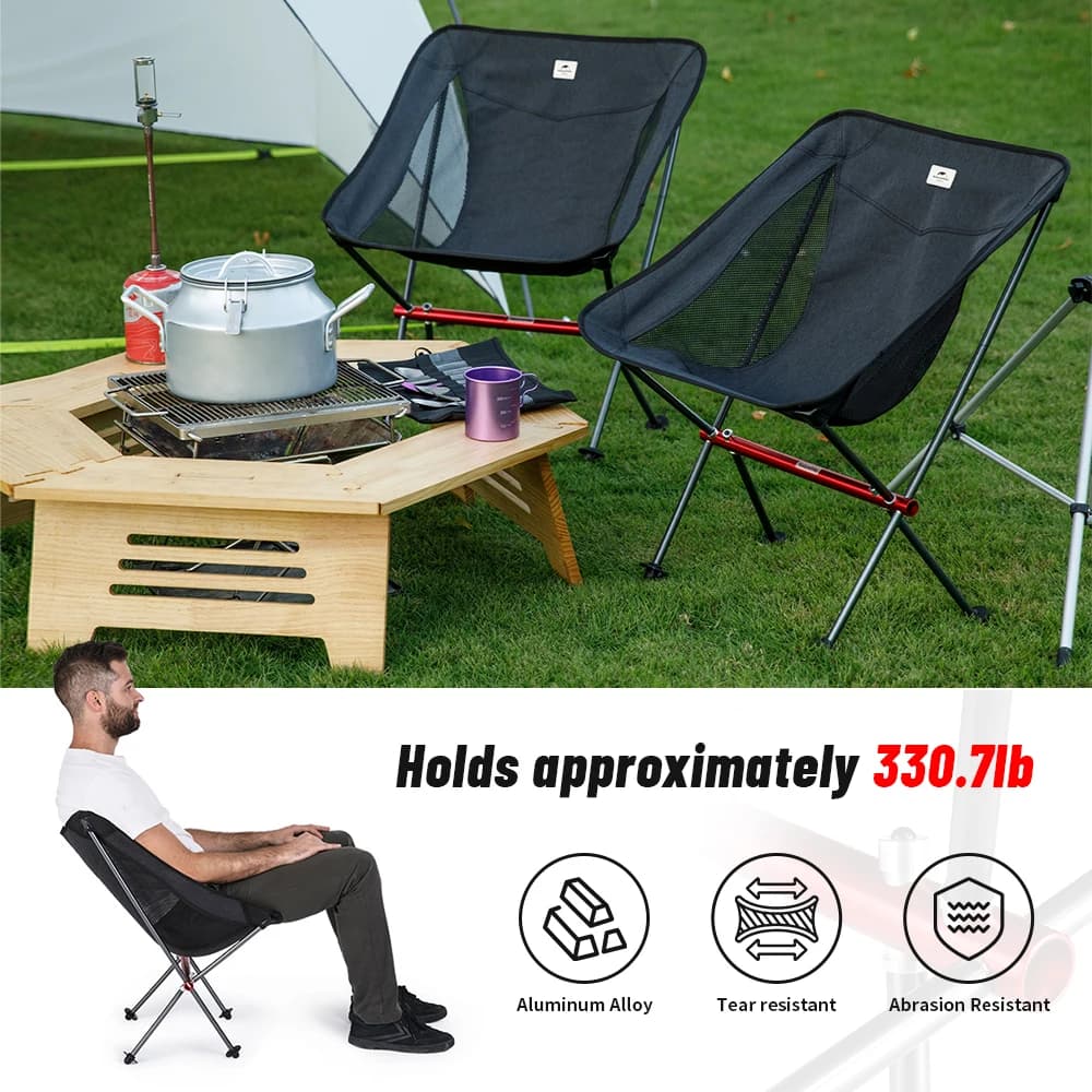 Chaise pliante ultralégère Naturehike YL05 YL06 - Siège camping, pêche et plage compact et confortable