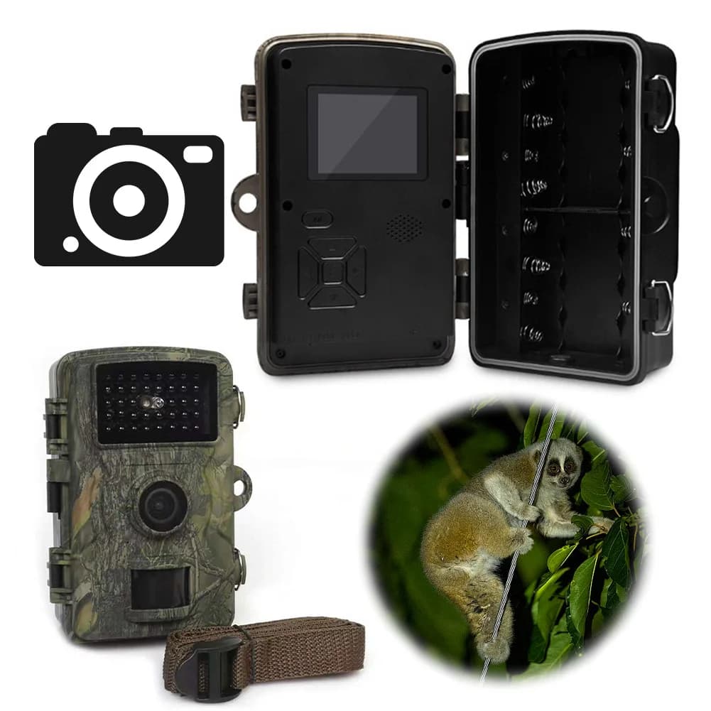 Caméra de chasse étanche infrarouge vision nocturne sécurité déclenchement mouvement reconnaissance faune