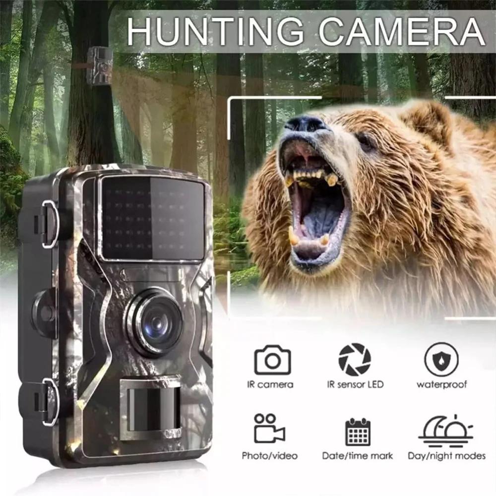 Mini caméra chasse compacte infrarouge détection mouvement pour surveillance discrète extérieure