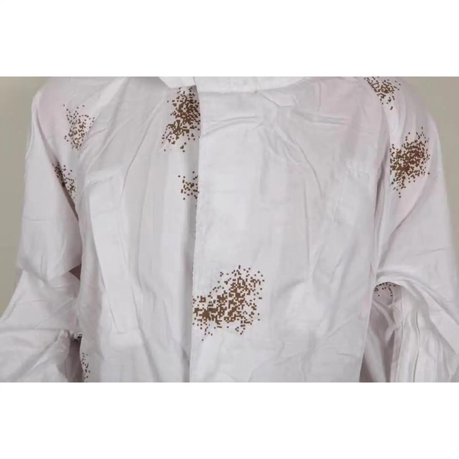 Combinaison unisexe camouflage neige pour pêche hivernale et activités outdoor