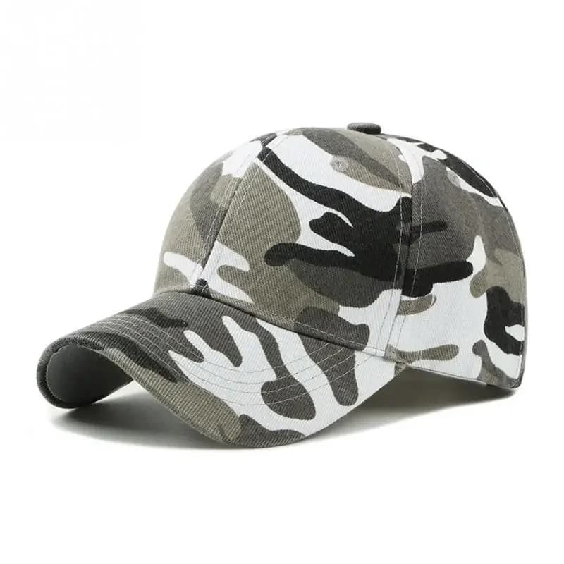 Casquette baseball camouflage été pêche randonnée - Protection UV ajustable chasse activités jungle