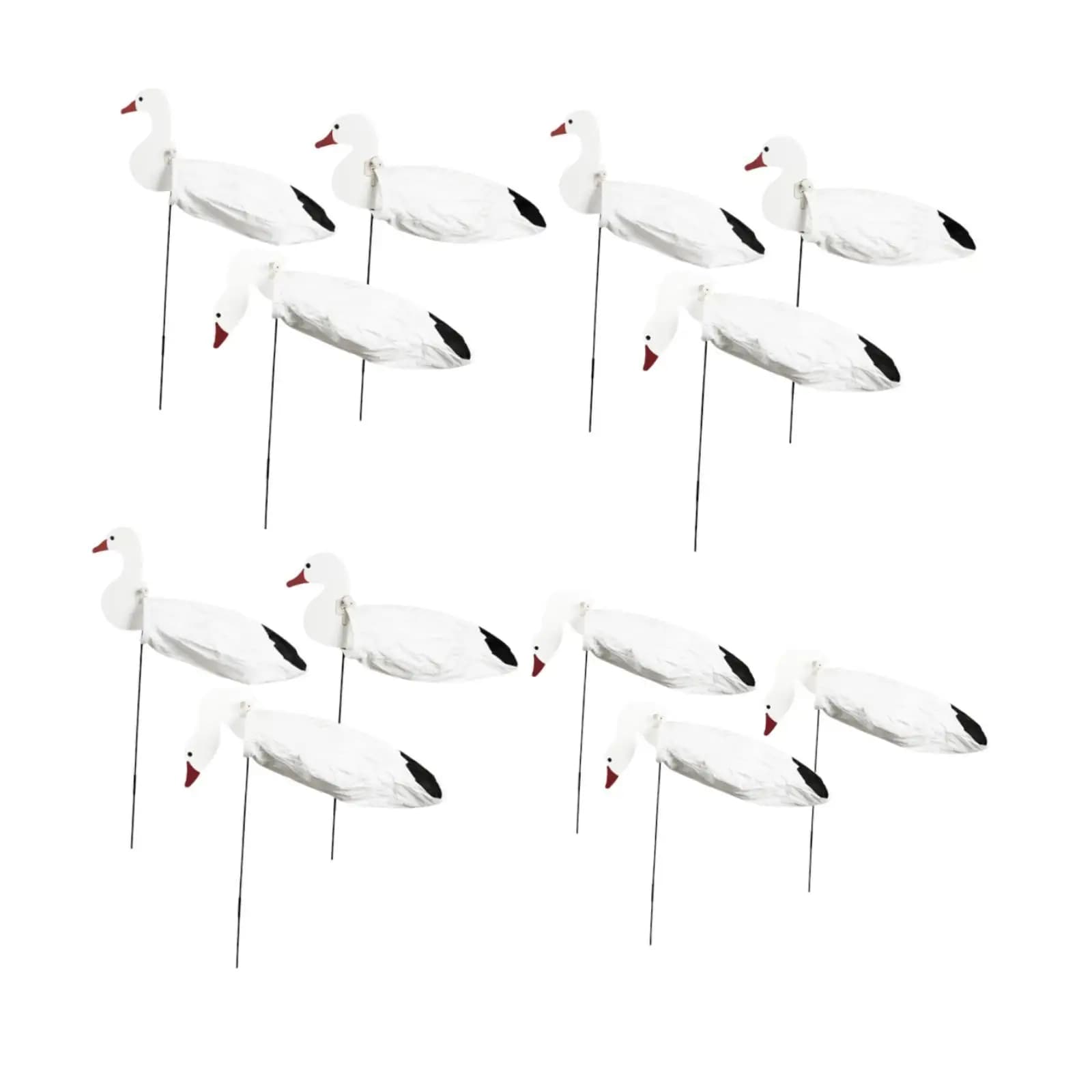 Ensemble leurres silhouette oie légers résistants aux intempéries avec mouvement - Chasse gibier d'eau