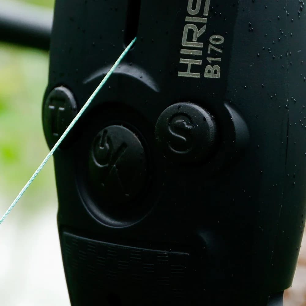 Alarme de touche Hirisi B170 pour pêche carpe - Volume, tonalité et sensibilité ajustables 2 pièces