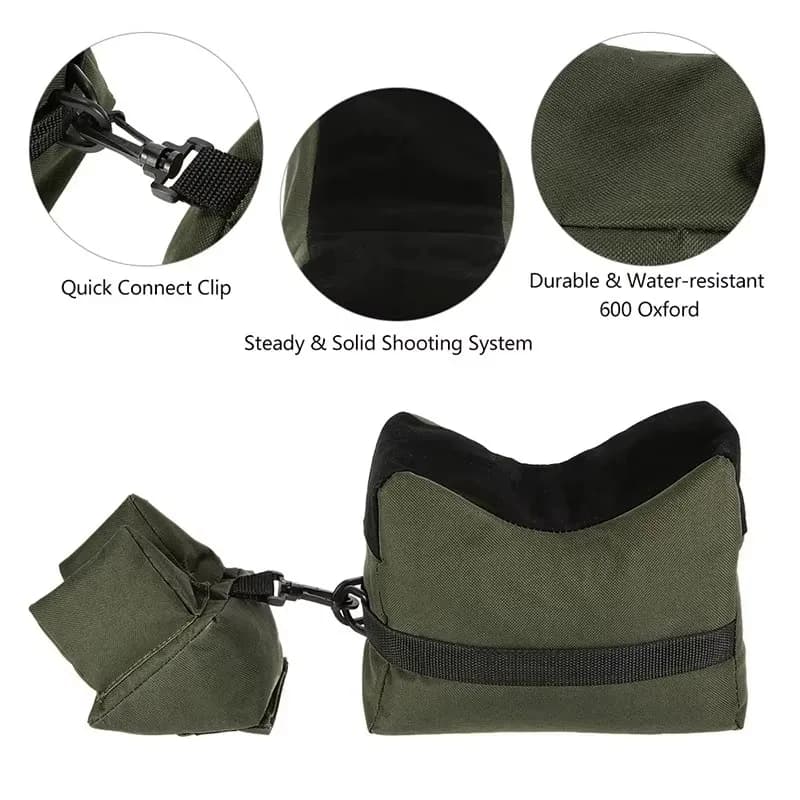 Sacs de sable avant et arrière pour camping et pêche - Portable et léger