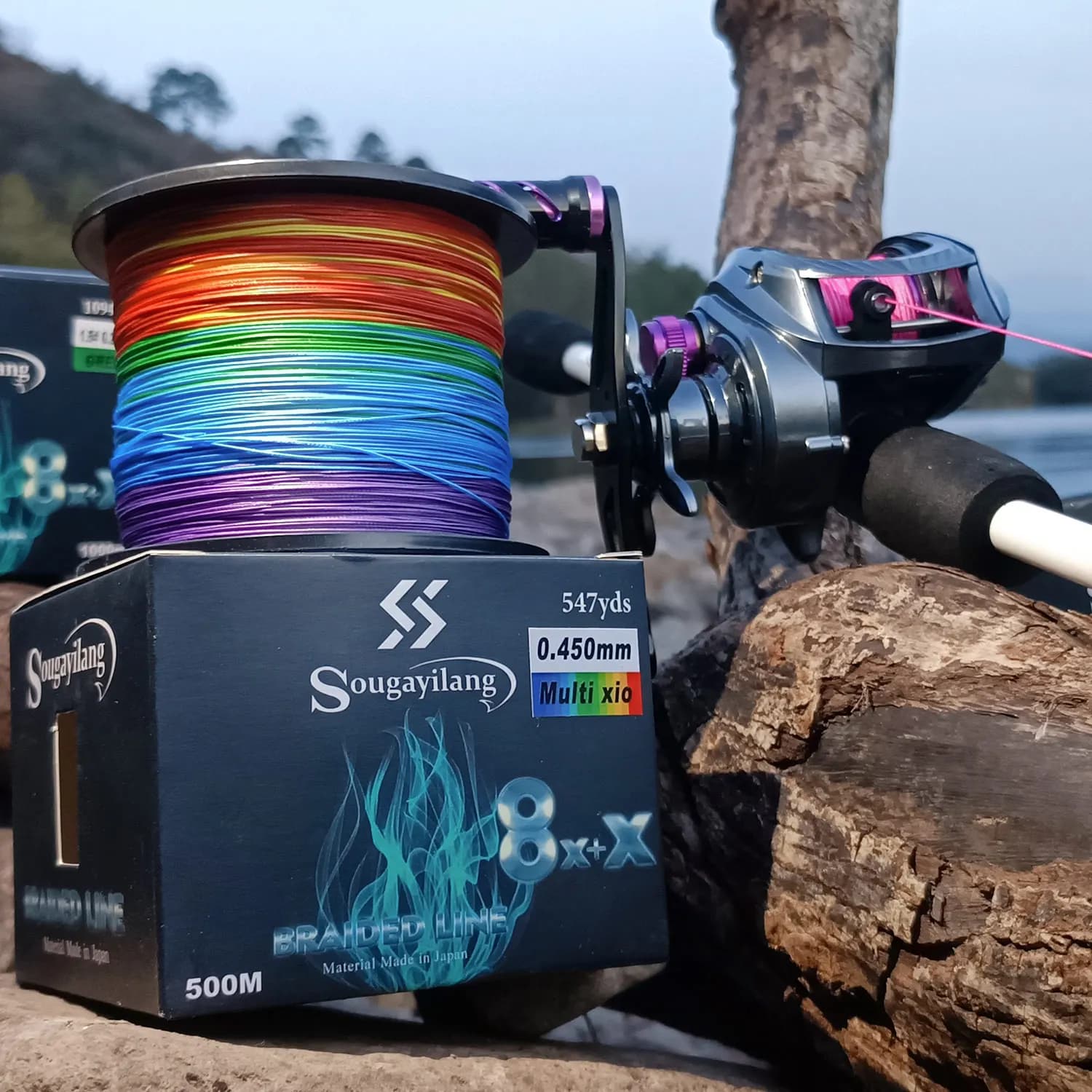Sougayilang New 9 Strands PE Raid Line 300-1000m ligne multifilament carpe pêche professionnelle