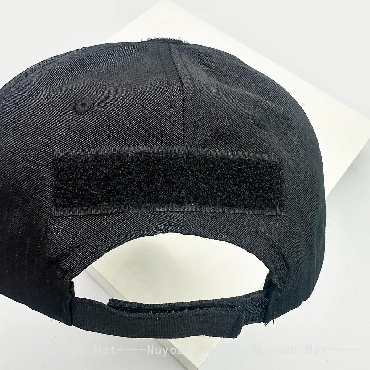 Casquette camouflage velcro réglable pêche - Chapeau baseball unisexe tactique protection solaire outdoor