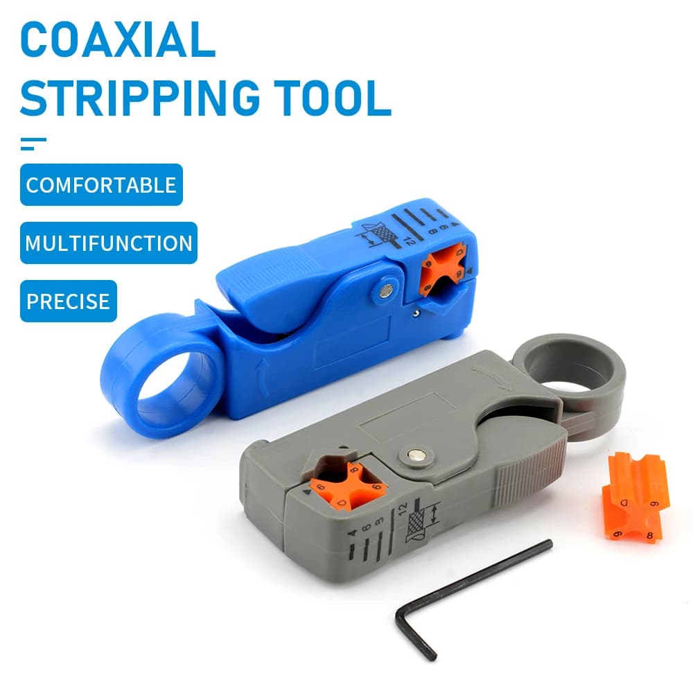 Pince à dénuder et sertir automatique - Outil 2 en 1 pour fils de pêche et connexions électriques