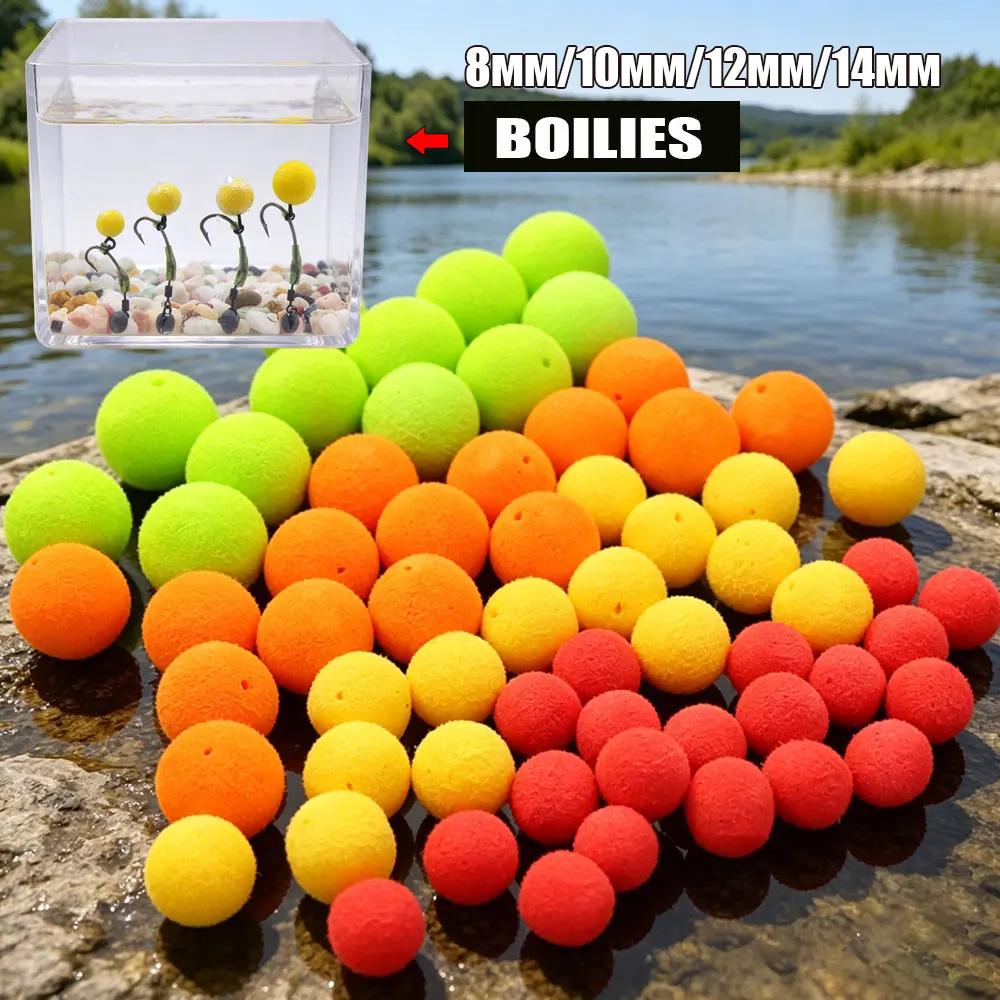 Bouillette flottante EVA pour pêche à la carpe - méthode feeder et hair rig avec pop up boilie