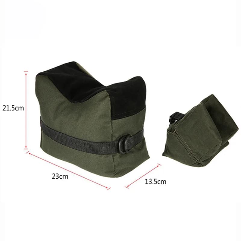 Sac de tir et support pour fusil de précision - Accessoire pêche et chasse réglable polyvalent